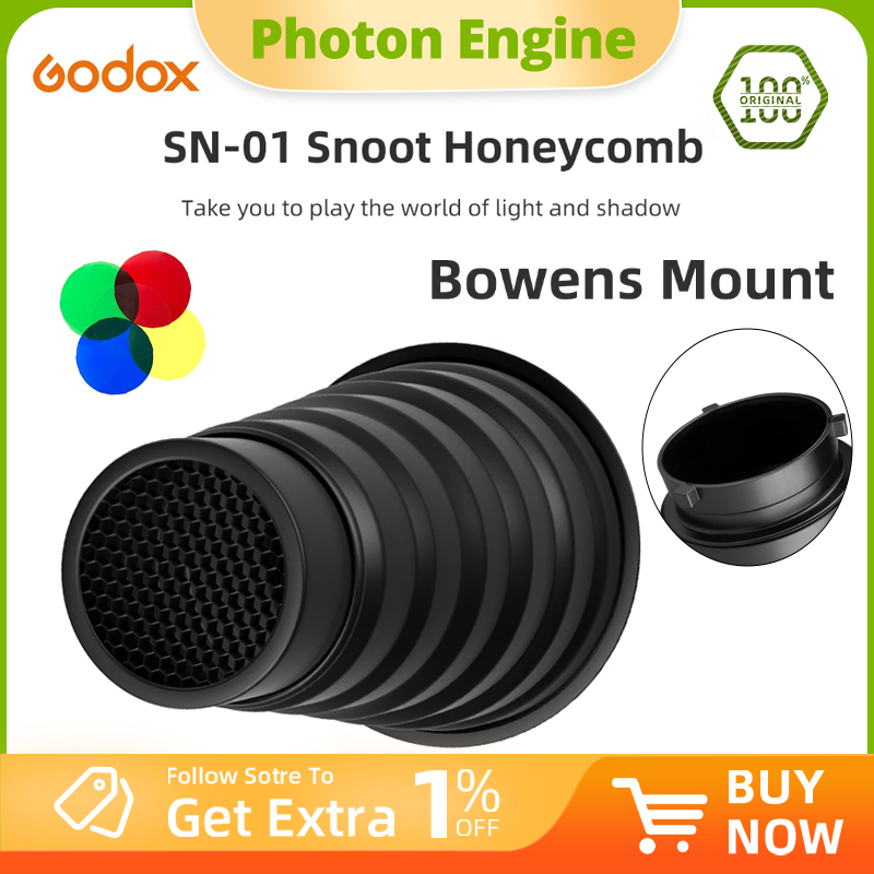 Photography Lighting Type - GODOX SN-01 Bowens Großer Snoot Studio-Blitz