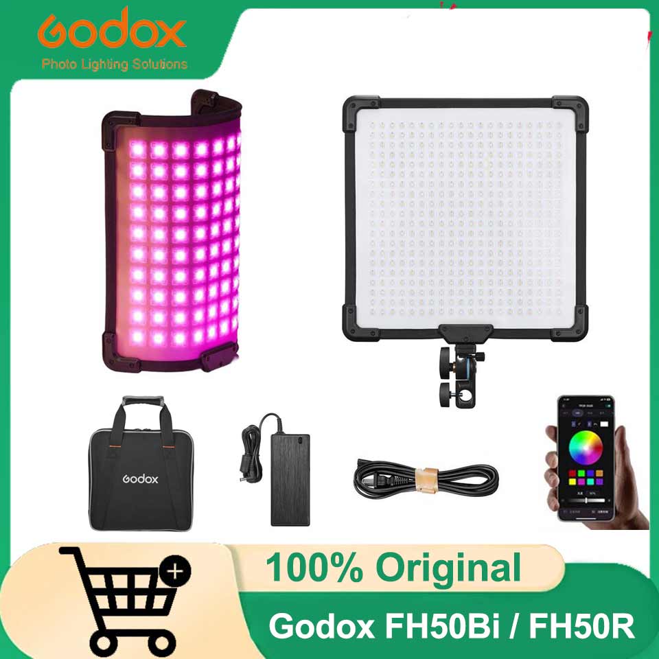 Portrait Photography With Lighting - Godox FH50Bi FH50R Flexible Handheld-LED-Panelleuchten mit