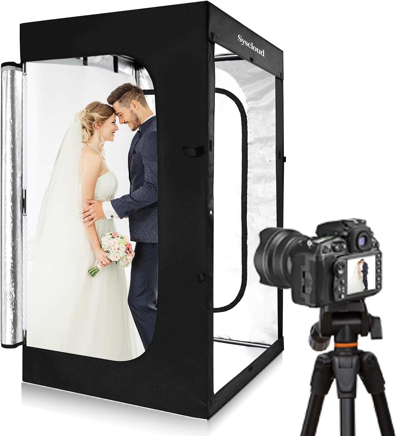 Photography Lighting Color - Dimmbares LED-Fotostudio-Lichtzelt, 47x39x78 Zoll, professionelles Aufnahmeset