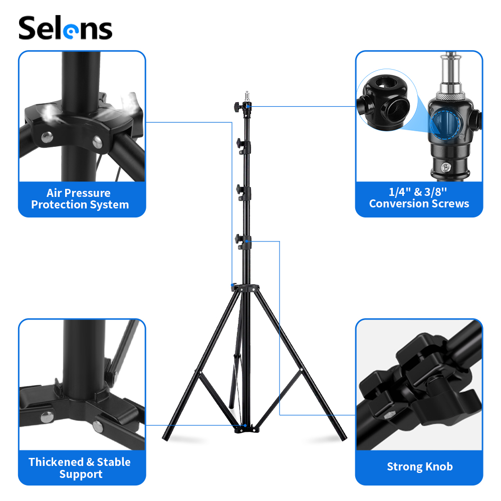 Selens 2,2~3,95m Luftkissen-Li – Photography Lighting Color Bewertung und Preis