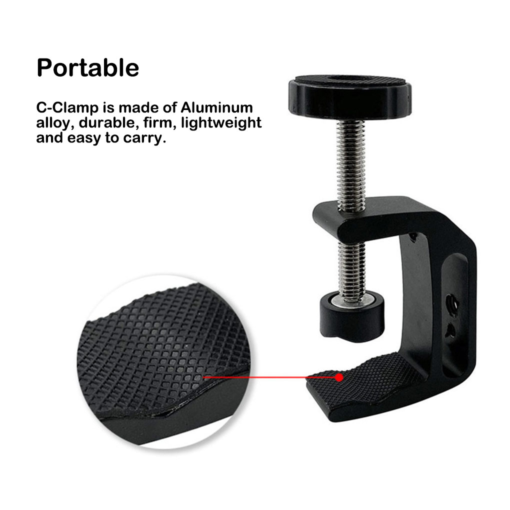 C-förmige Klemme aus Aluminium – Photography Lighting Type Bewertung und Preis